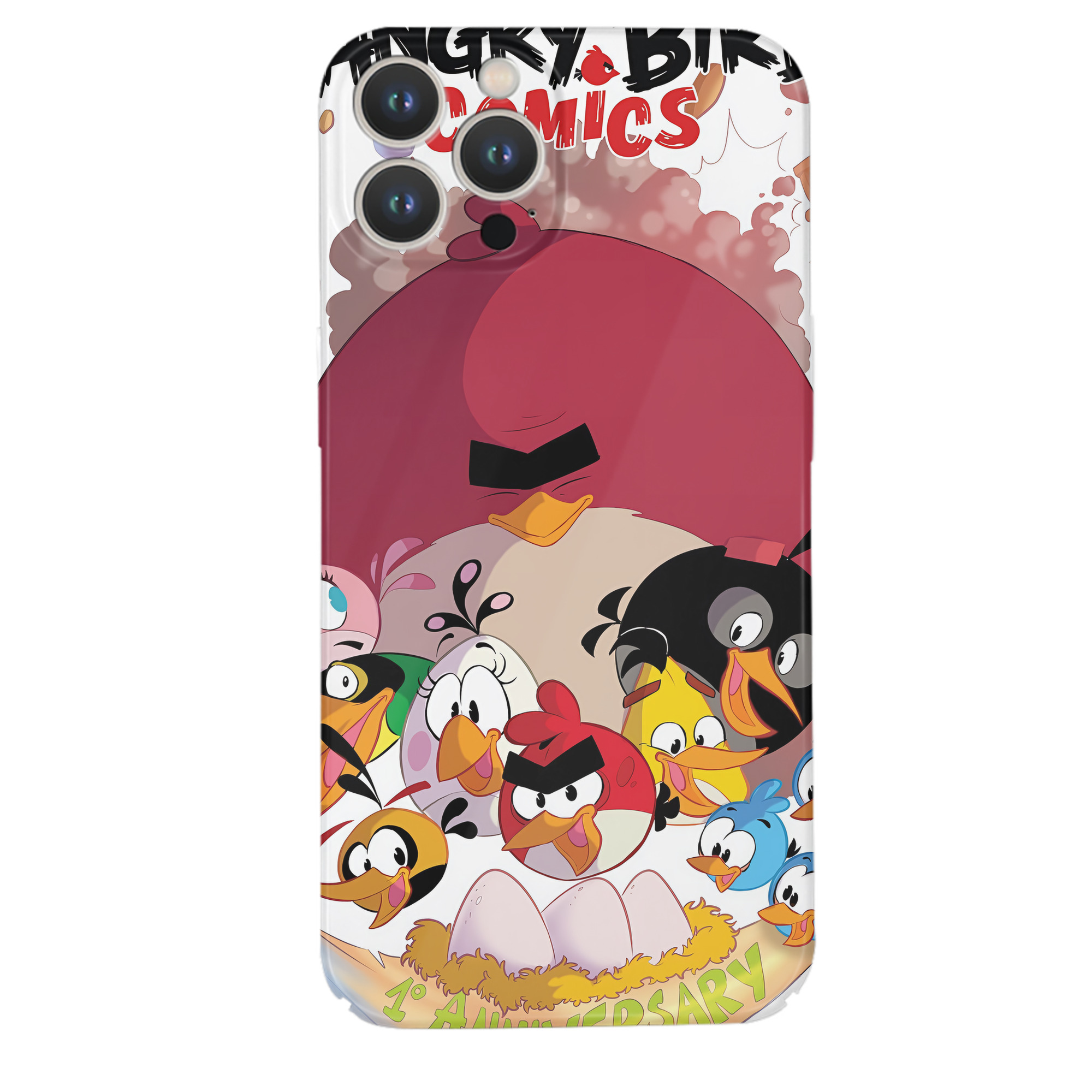 （画像用） Angry Birds アングリーバード 【iPhone 14シリーズ対応】ハードケース